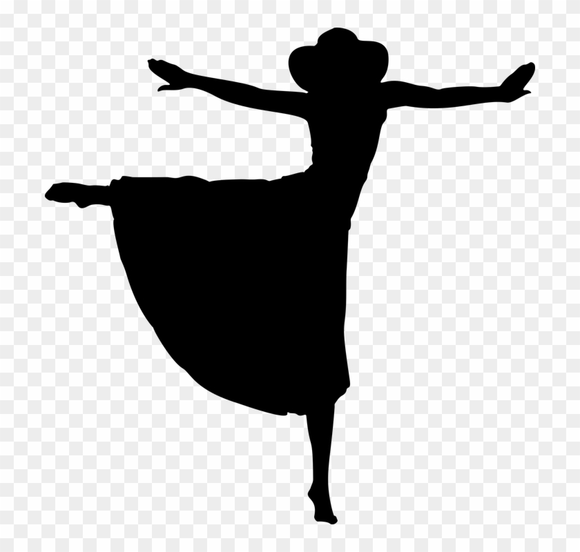 Free Photo Person Human Female Dancing People Woman - Dancing Silhouette #199018