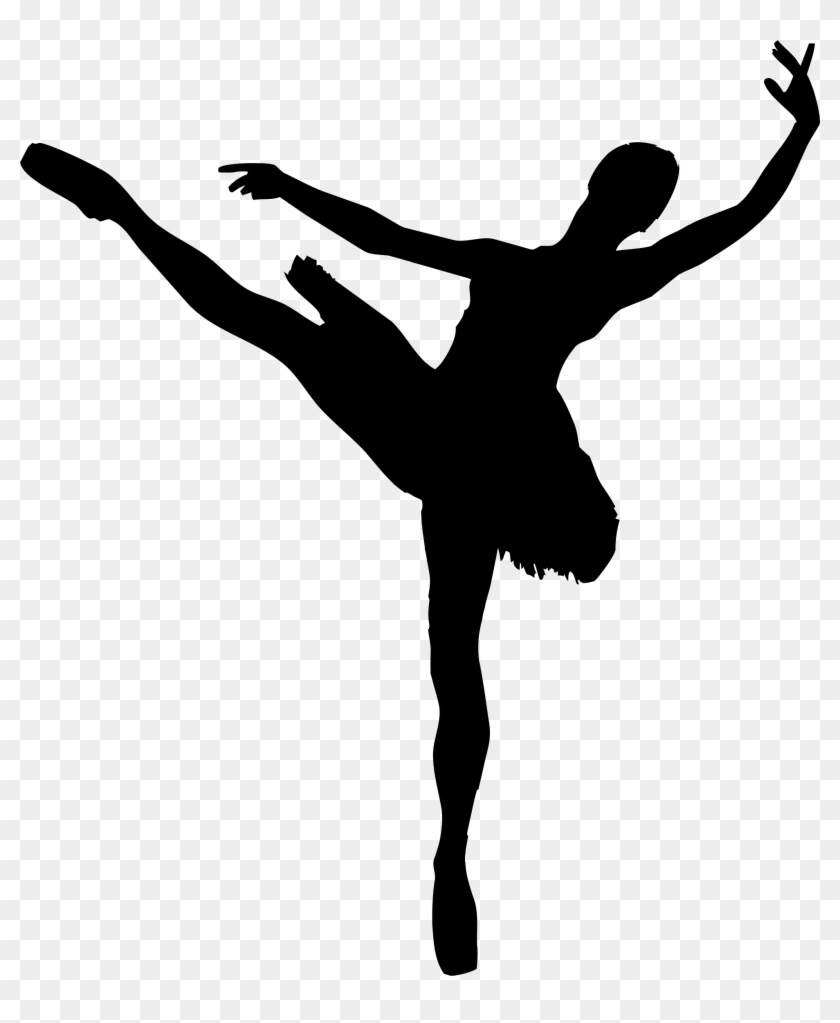 Ballet Clipart Transparent - Ballet Silhouette #199023