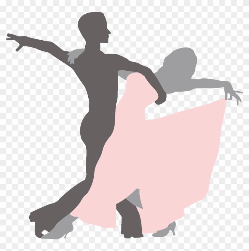 Dance Studio Dance Party Salsa Swing - Simple Ballroom Dancing Silhouette #199037