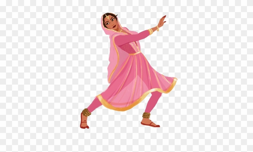 About Learning Kathak Dancing Style Training Free Videos - Kathak Dancer Clipart #199051