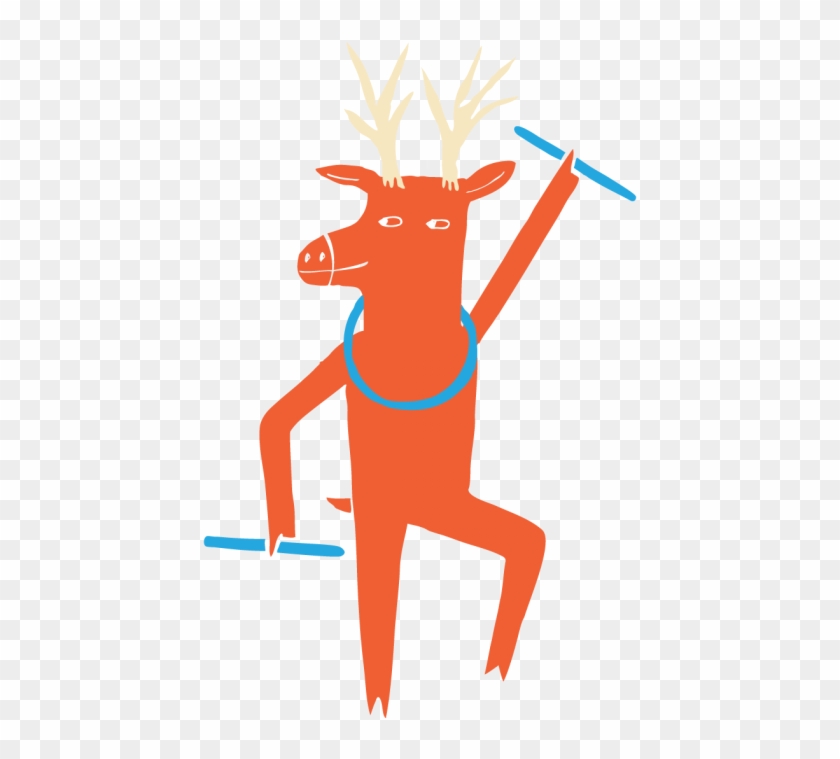 Dancing Deer - Cartoon #199240
