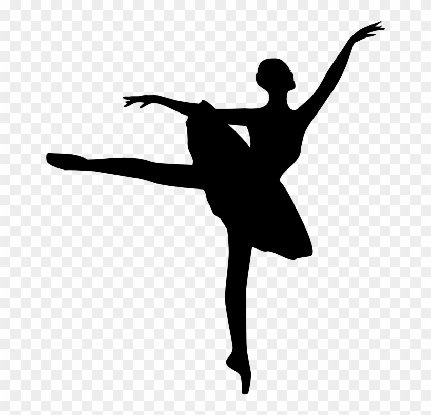 Ballerina Clipart Modern Dancer - Ballet Dancer Silhouette #199349