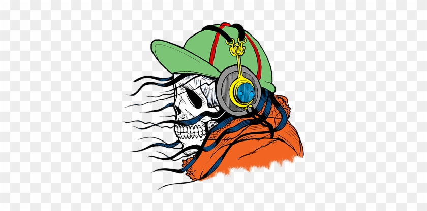 Adult Content Safesearch Skull Skeleton Dead Death - Logo Dj Skull Png #199356