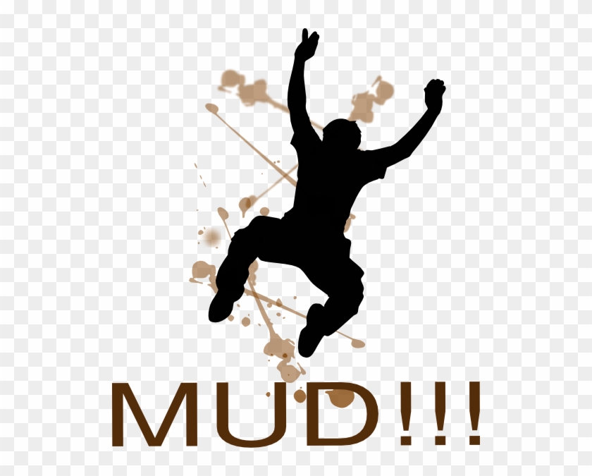 Jumping Mud Man Clip Art - Got Mud Clip Art #199390