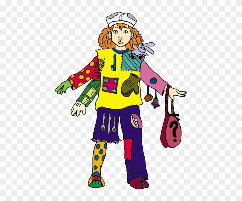 Weird Clipart Wacky Clothes - Wacky Tacky Day Clip Art #199394