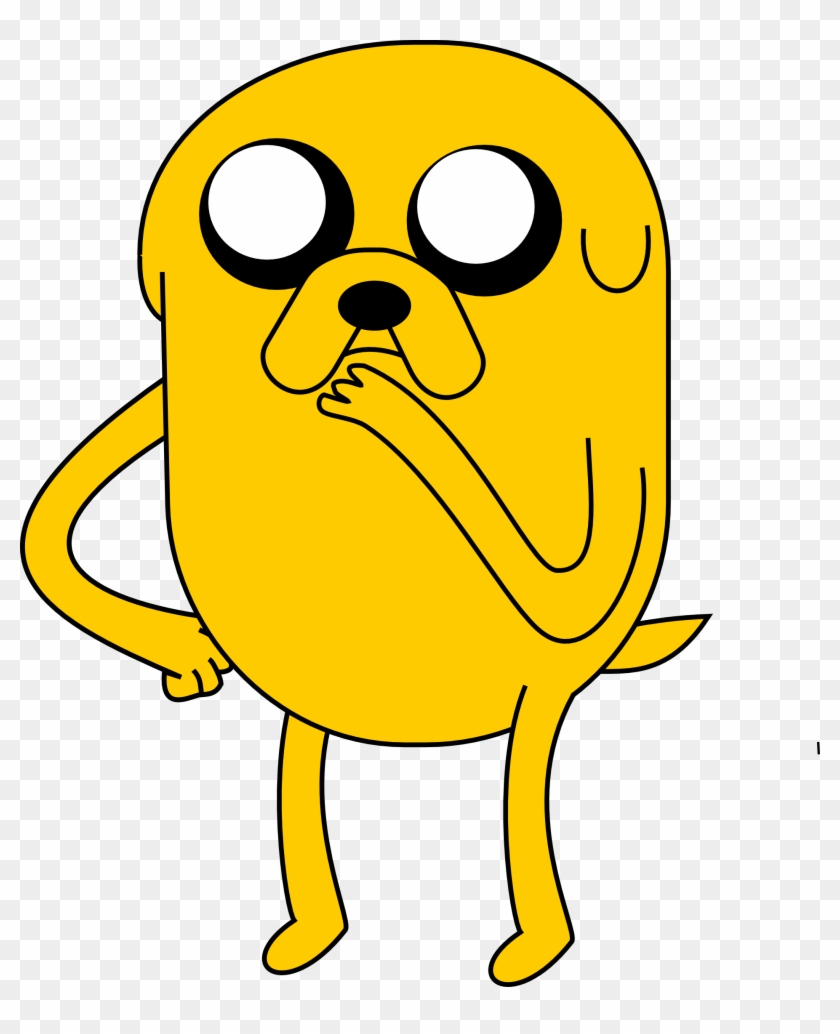 Jake The Dog Clipart - Cartoon Characters Adventure Time #199459
