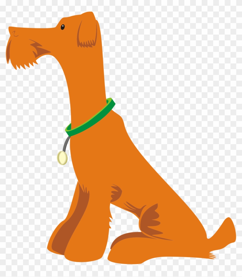 Clipart - Clipart Dog Sitting #199472