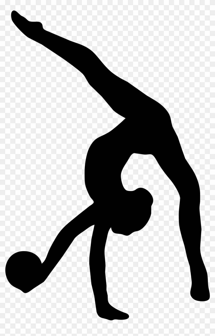 Gymnast Clipart Needle - Gymnastics Png #199596