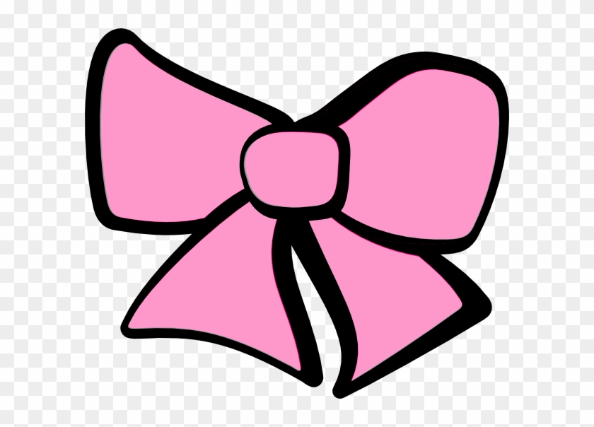 16 Best Photos Of Cheer Bow Pink Clipart - Hair Bow Clip Art #199603