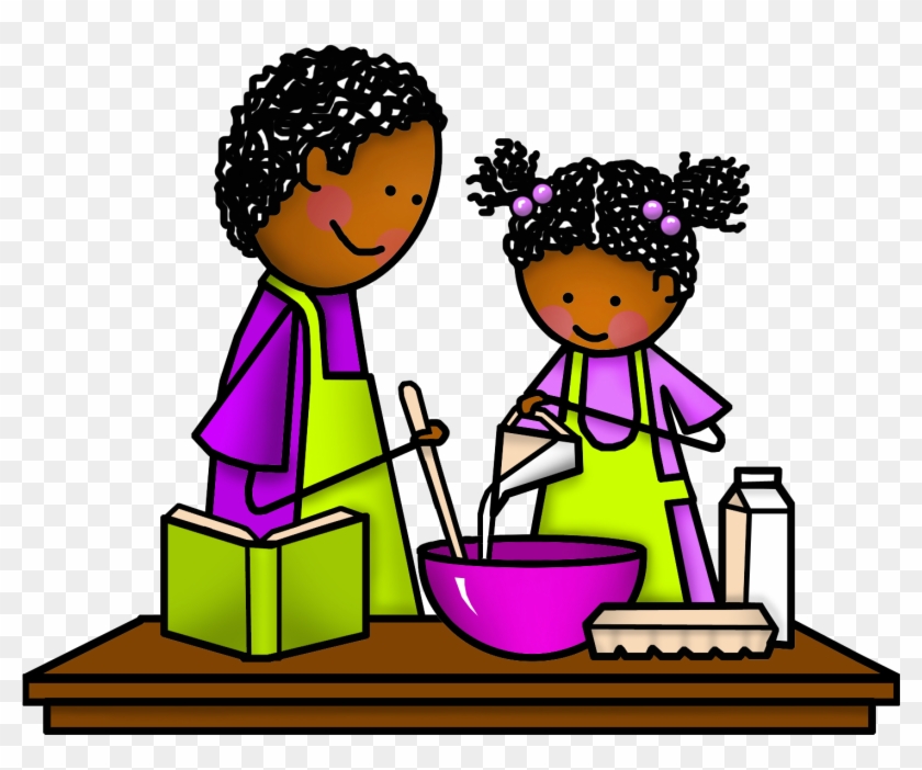 Dad And Daughter Cooking Png - Play And Learn Poster #199715
