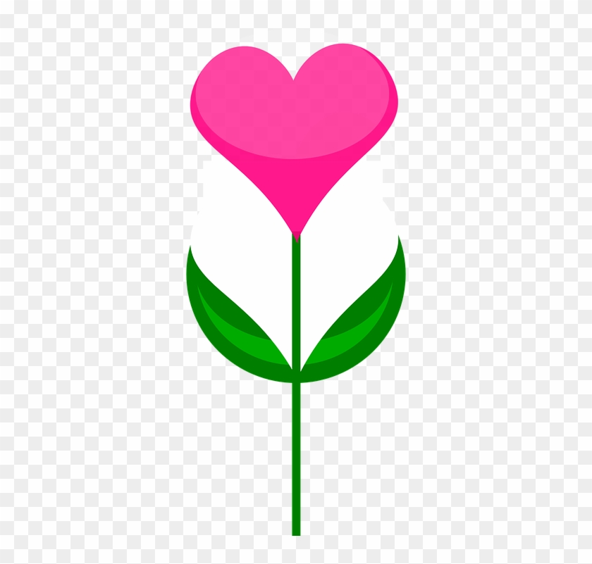 Heart With Flowers Clipart #199721