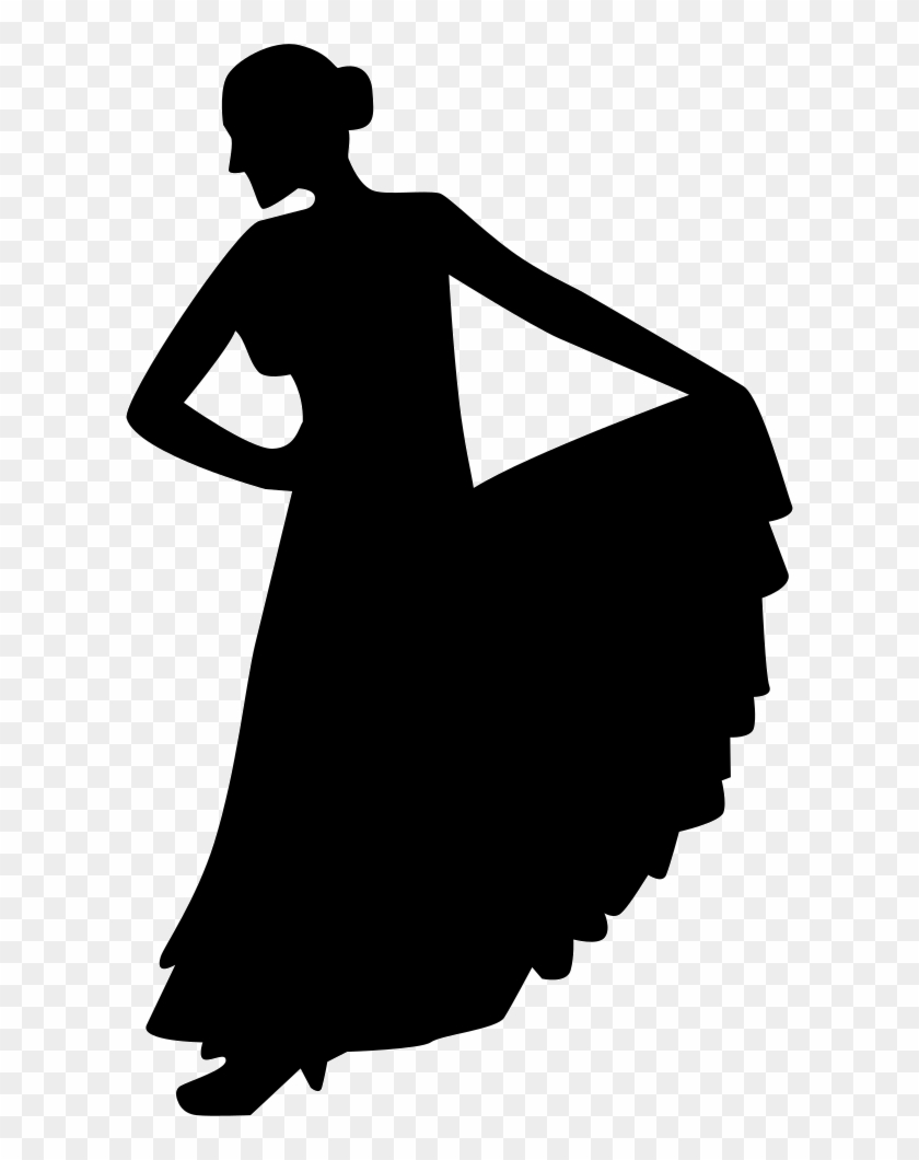 Flamenco Female Dancer Silhouette Comments - Women Dance Silhouette #199751