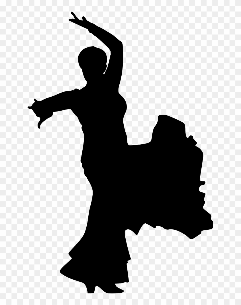 Flamenco Female Dancer Silhouette Comments - Flamenco Dancer Silhouette Free #199758