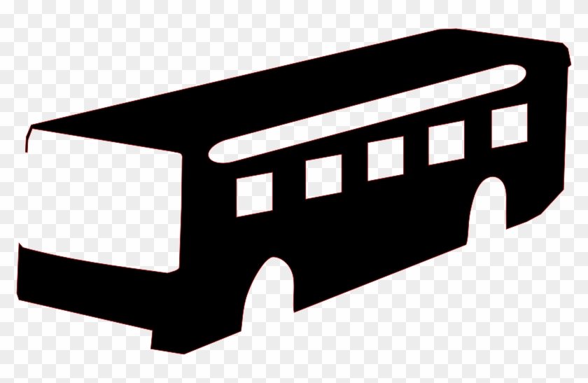 Similar Clip Art - Bus Silhouette Png #199775