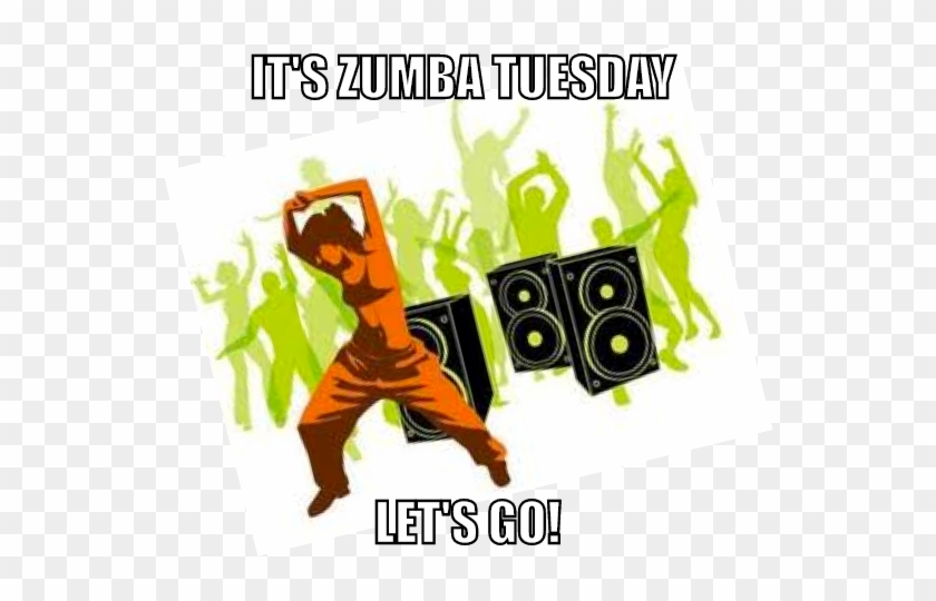 It's Zumba Tuesday - Zumba Dance Clip Art #199786