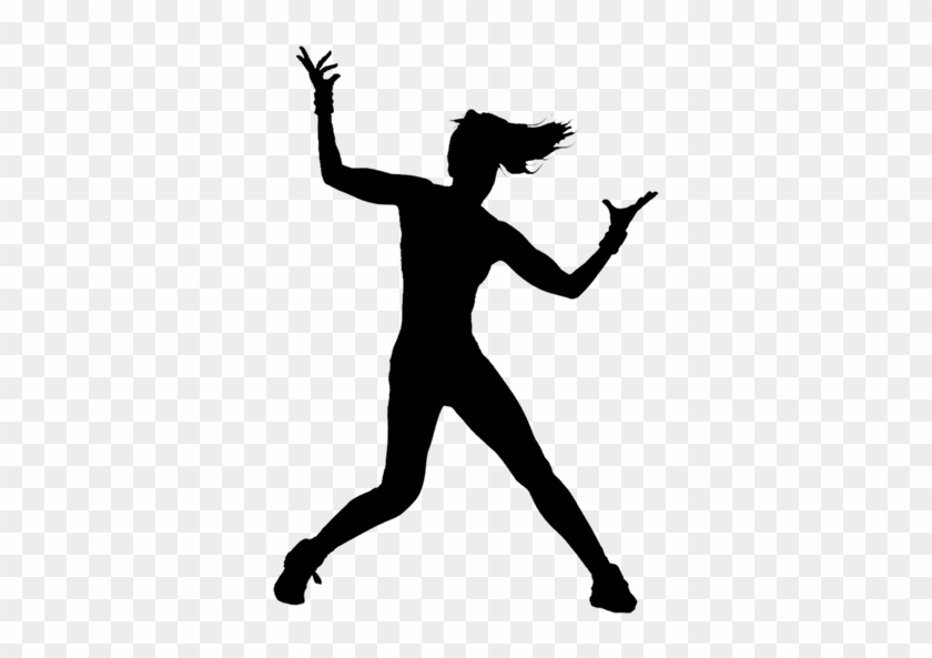 Zumba Fitness Class - Silhouette Zumba Png #199792