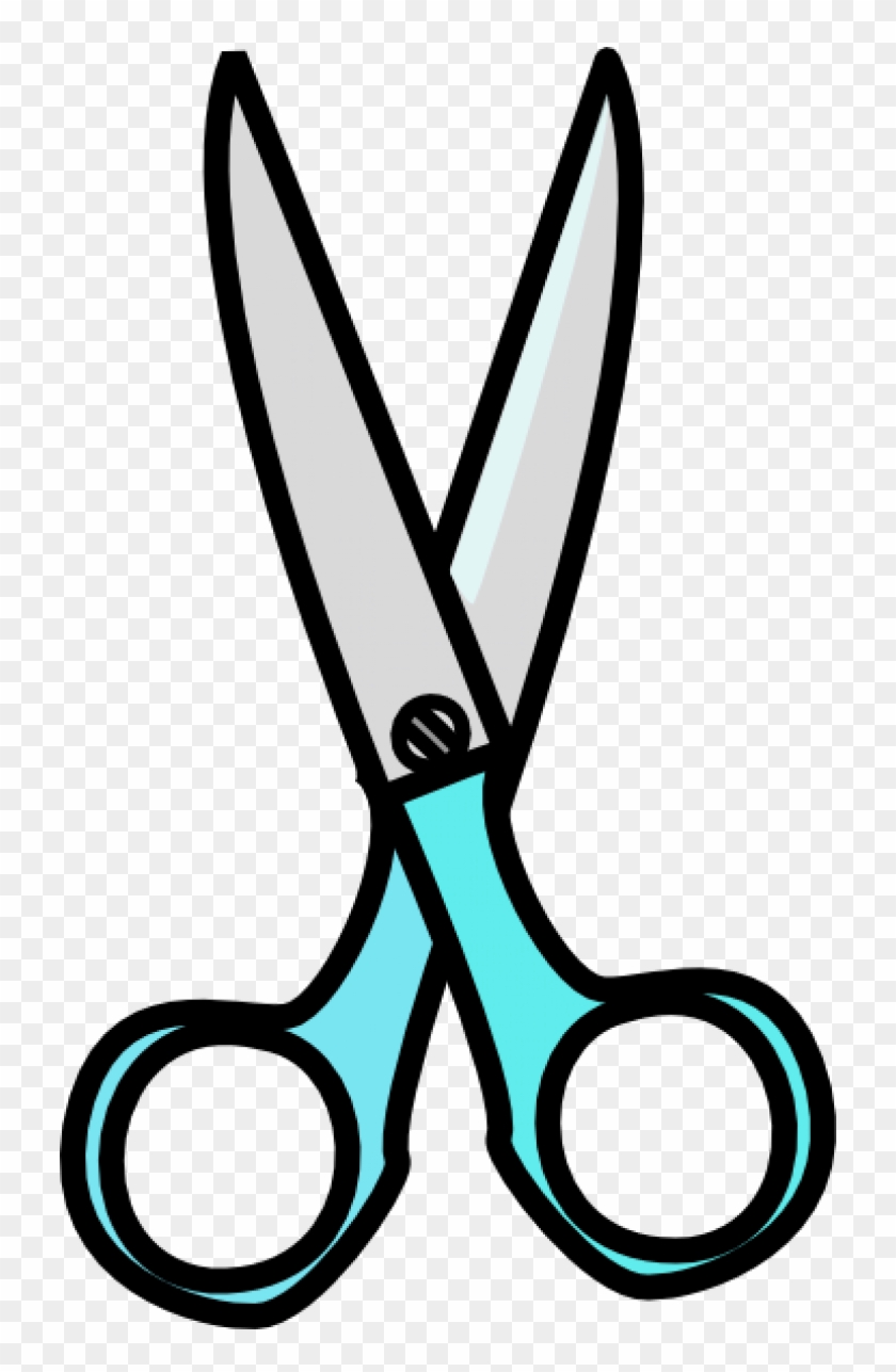 Hair Scissors Clip Art Style - Scissors Clipart #199799