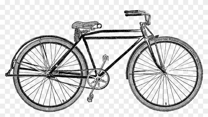 Vintage Bicycle Cliparts Free Download Clip Art Free - Vintage Bicycle Illustration Png #199817