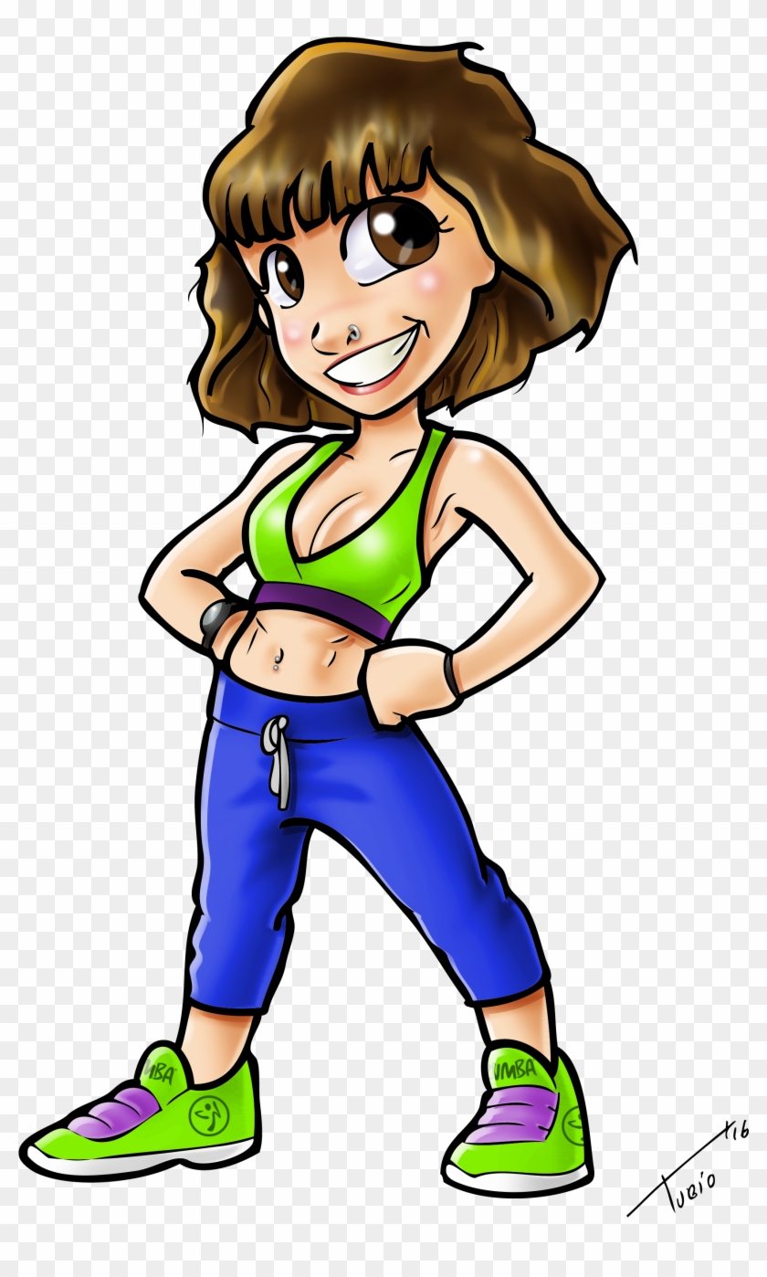 View Pass - Zumba - Cartoon #199825