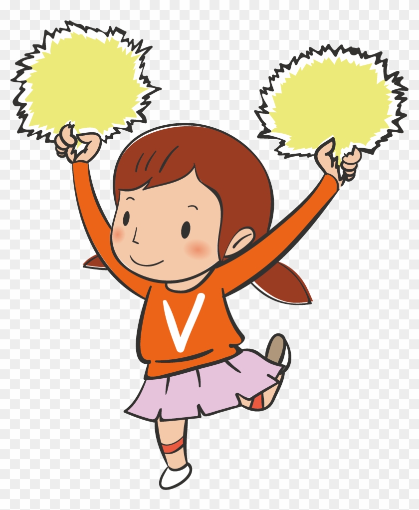 Child Cartoon Dance Poster Illustration - Chaield Cartoon Dance Png - Free  Transparent PNG Clipart Images Download