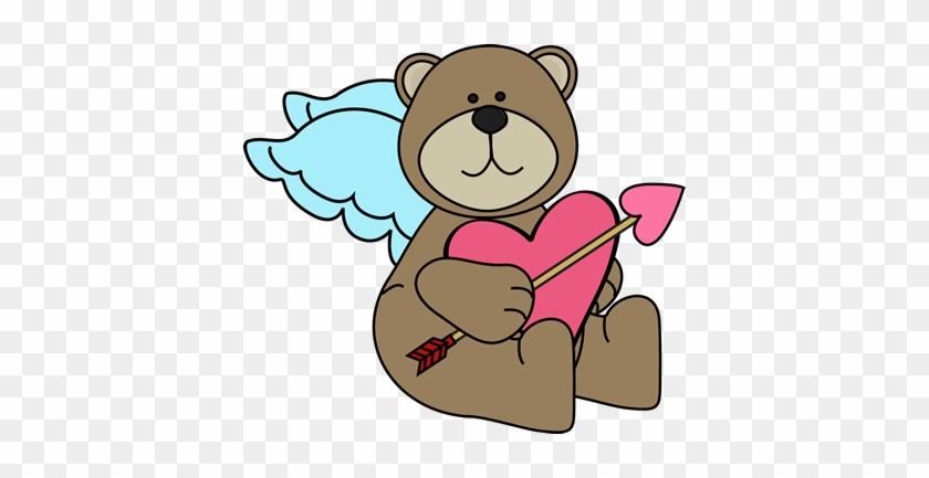 Bear Cupid Clip Art - Bear Cupid Clipart #199965