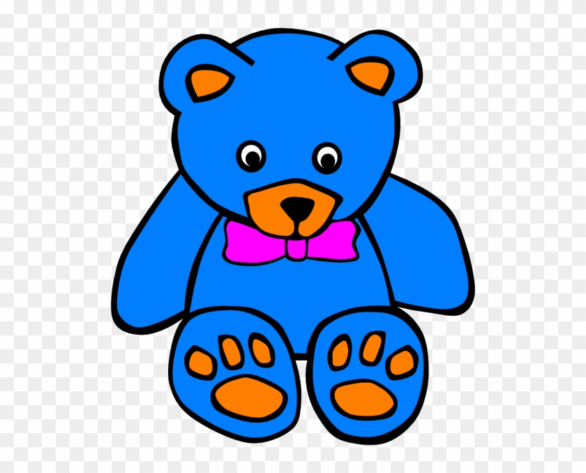 Teddy 4 Clip Art - Kartun Line Teddy Bear #199989