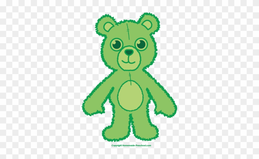 Click To Save Image - Green Bear Clipart #199991