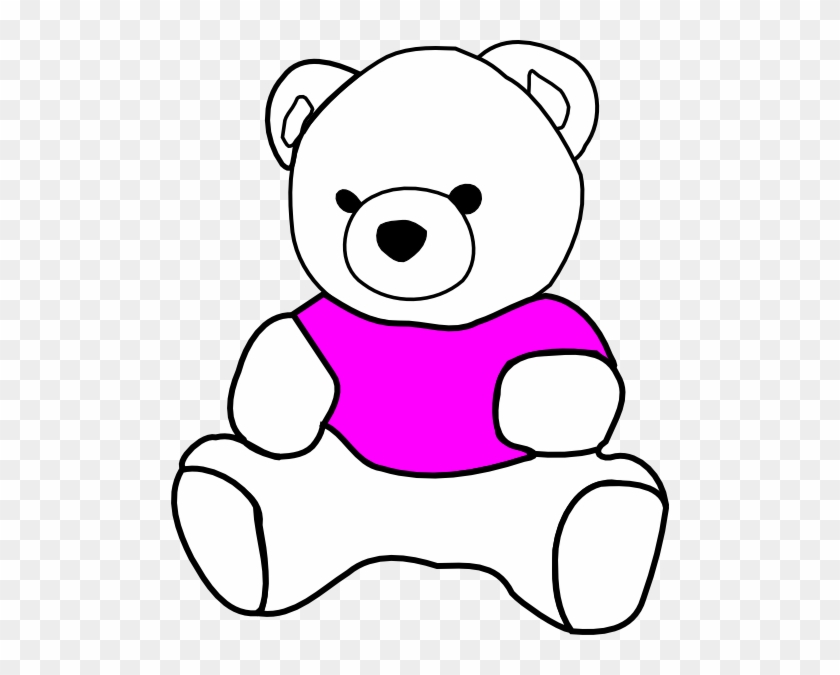 Teddy Bear Clip Art - Teddy Bear Clipart Outline #199998