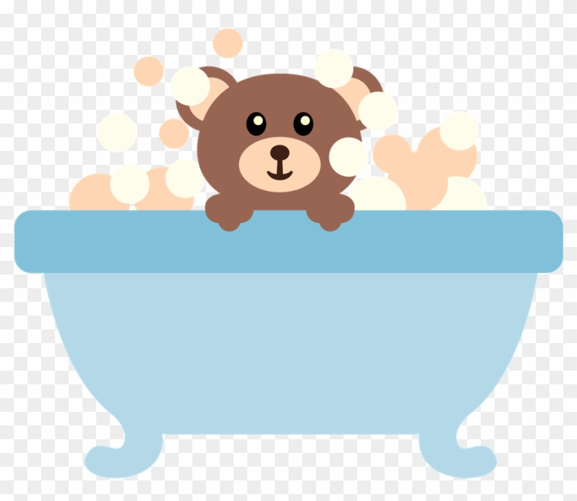 Say Hello Teddy Bearsclip Artbath - Clip Art #200004