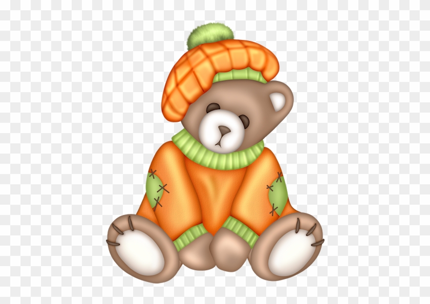 Halloween Clipartteddy Bearsclip Illustrations - St. Patrick's Day To Birth Dad, A Cute Bear Wearing #200013