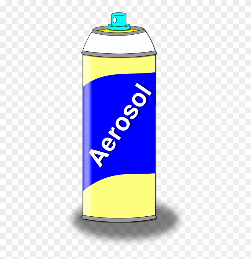 Trash Can - Aerosol Can Clip Art #200163