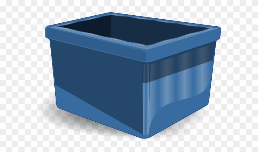 Blue Bin Clipart #200224