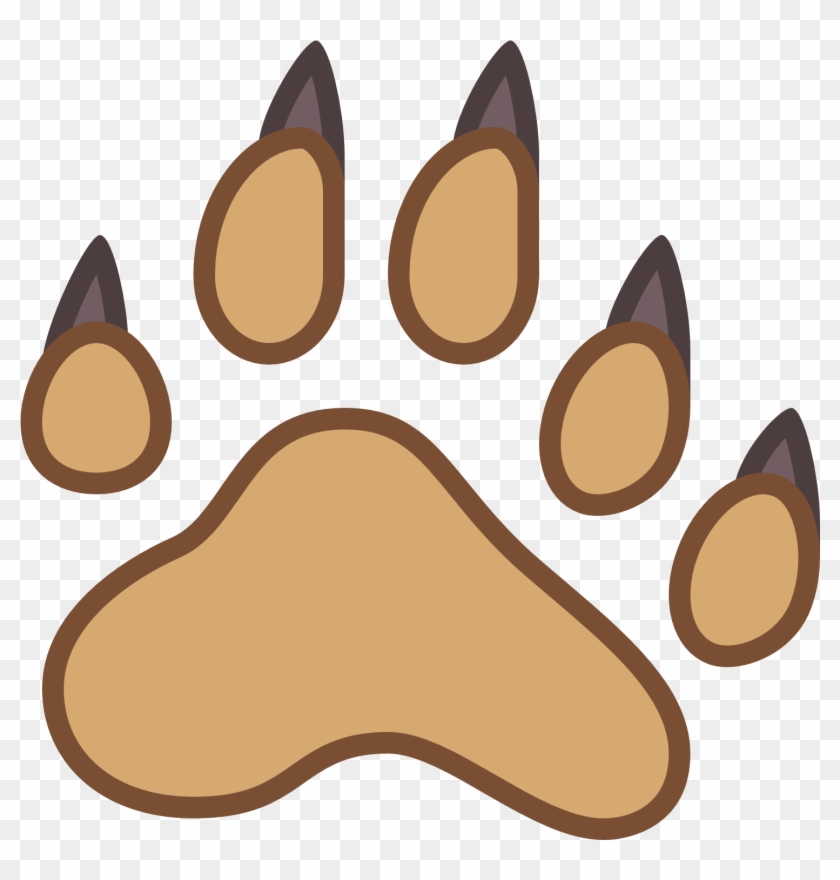 Paw Bear Computer Icons Footprint Clip Art - Paw Bear Computer Icons Footprint Clip Art #200239