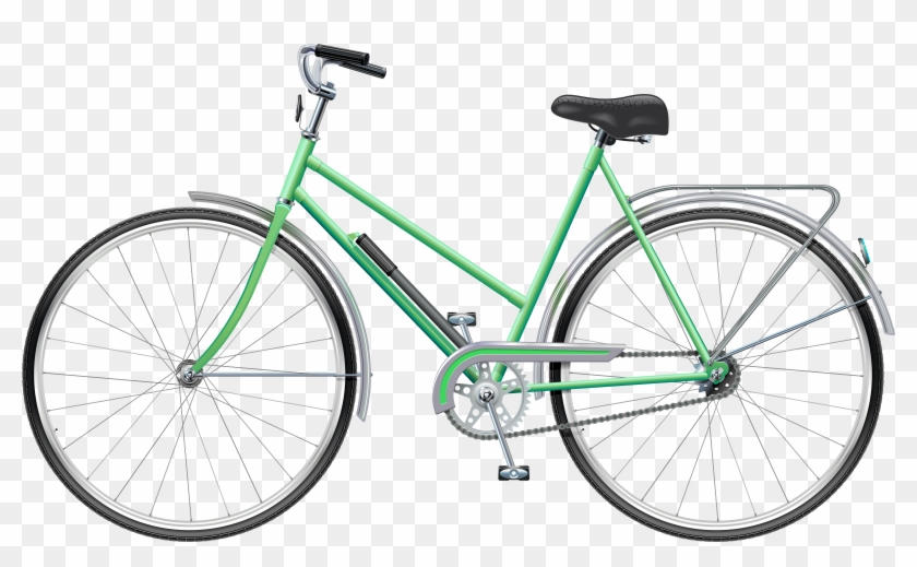 Green Bicycle Png Clip Art - Bicycle Png #200249