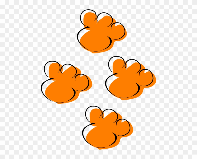 Tigerpaws Clip Art - Paw #200250