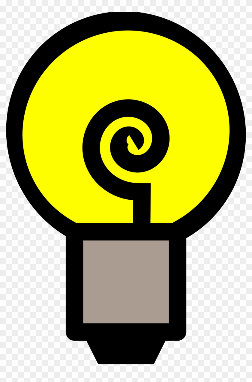 Haunted House Clip Art - Incandescent Light Bulb #200283