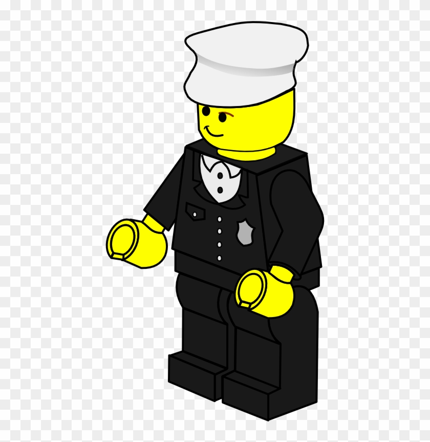 Clipart Lego Town Policeman - Lego Clip Art #200316