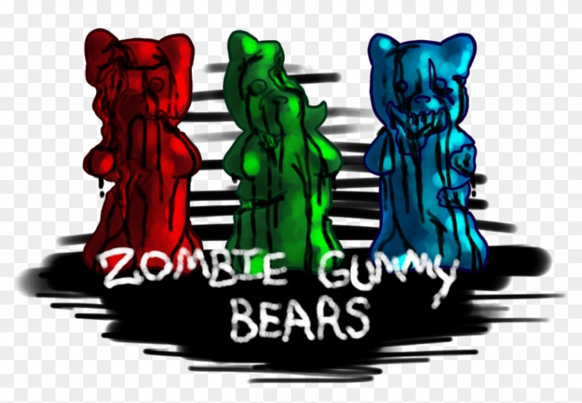 Zombie Gummy Bears By Cavyspirit - Illustration #200380