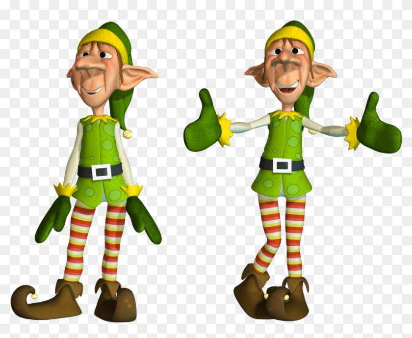 Elf Clipart Elf Body - Christmas Elves Png #200405