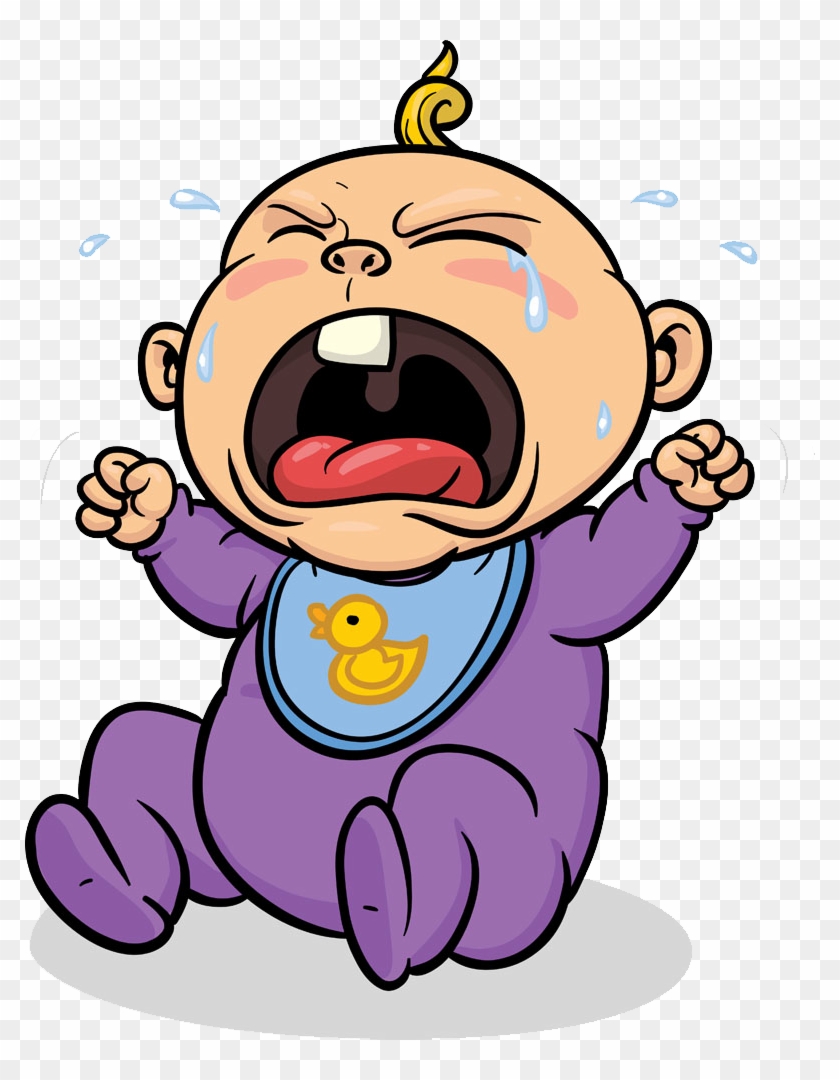 Crying Infant Clip Art - Crying Infant Clip Art #200503