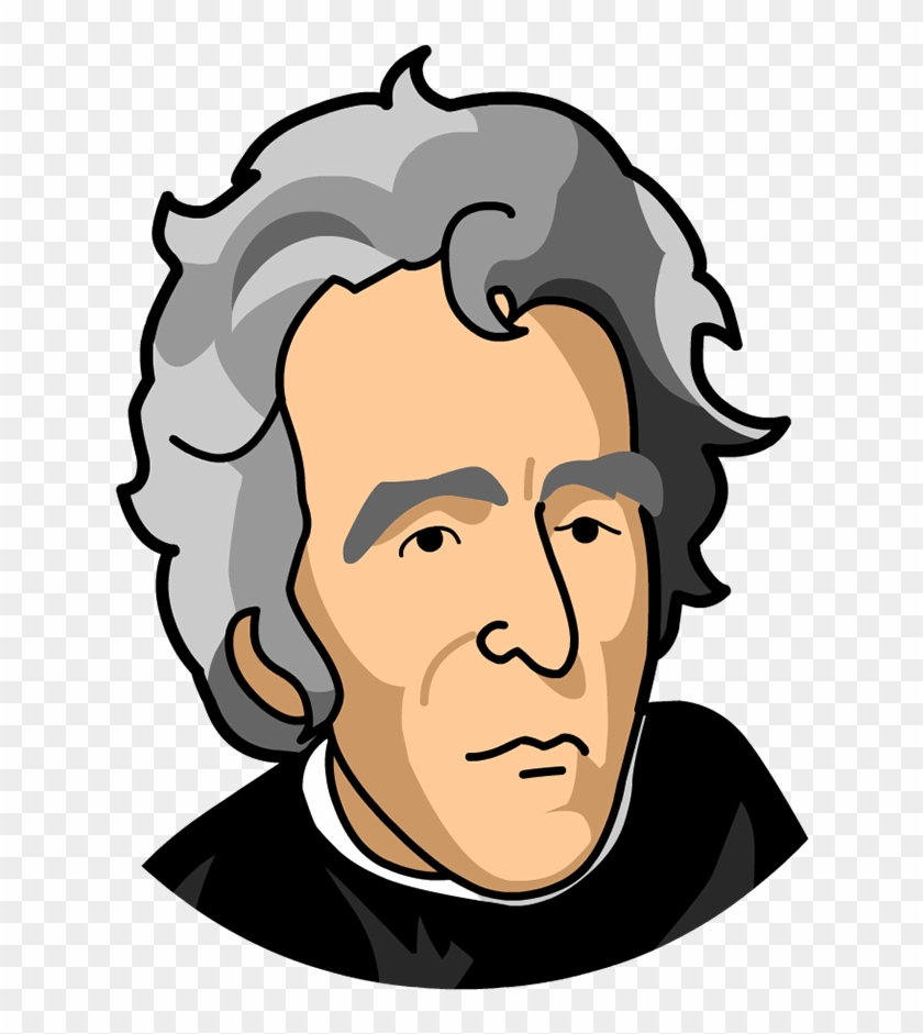 Andrew Jackson - Cartoon Picture Of Andrew Jackson - Free Transparent PNG  Clipart Images Download