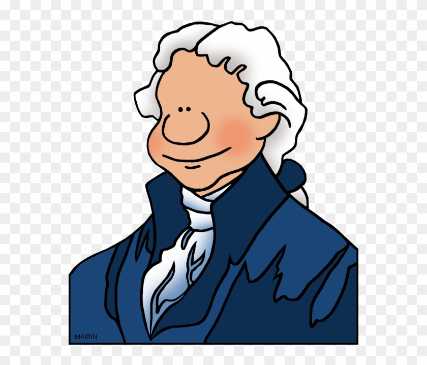 United States Clip Art By Phillip Martin Famous People - Founding Fathers Clip Art #200468