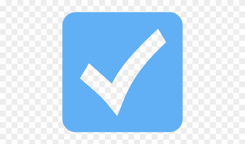 Check Mark Computer Icons Red Clip Art - Blue Check Mark Icon #200493