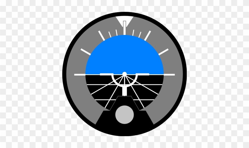 Attitude Indicator Level Flight - Airplane Attitude Indicator #1227051