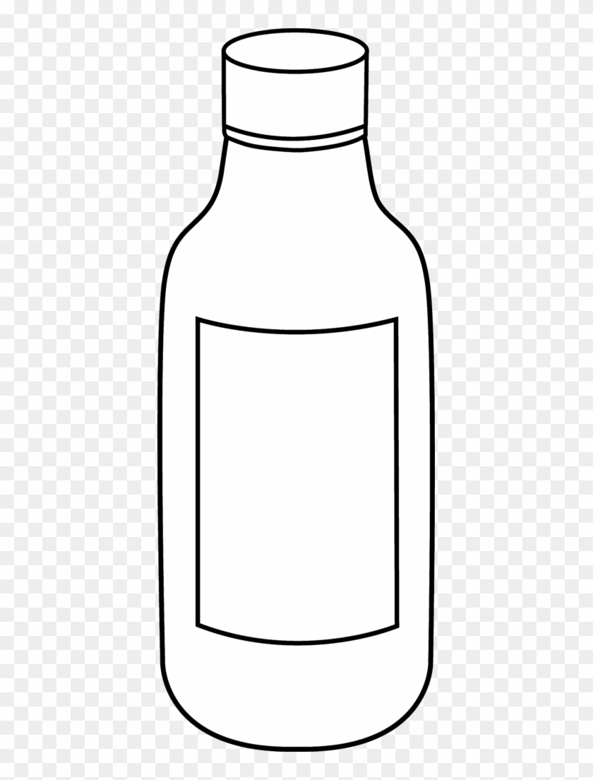 Chemistry Clipart Black And White Bottle 20clip 20art - Bottle Clipart Black And White Png #1227111