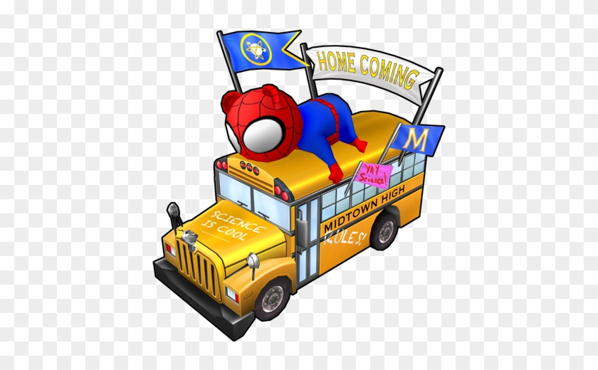 Spider-man Party Bus - Spider-man Party Bus #1227176
