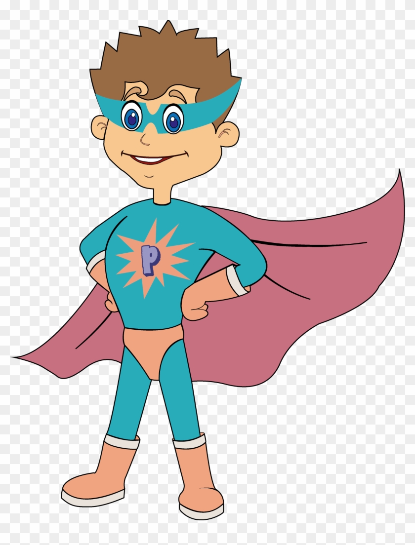 Powerplay Party Bus Male Superhero Character ' - Vector Graphics #1227180
