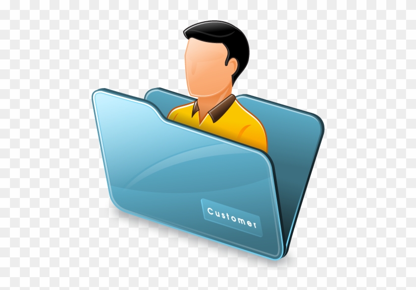 Folder Png Image - Customer Icon #1227300