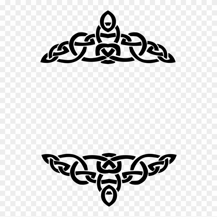 Celtic Love Knot Clip Art For Kids - Celtic Border #1227441