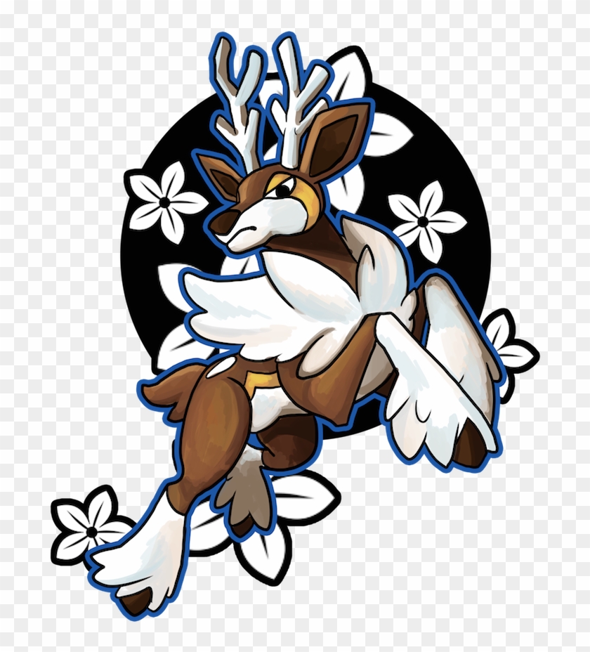 Winter Sawsbuck By Iris-sempi - Pokemon By Iris Sempi #1227445